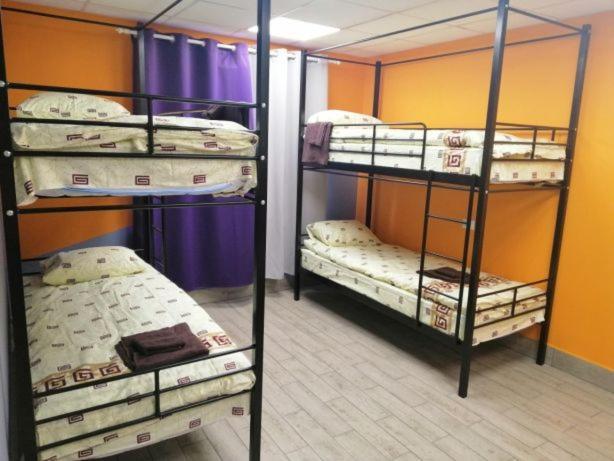 Hostel Meridian Kijev Szoba fotó